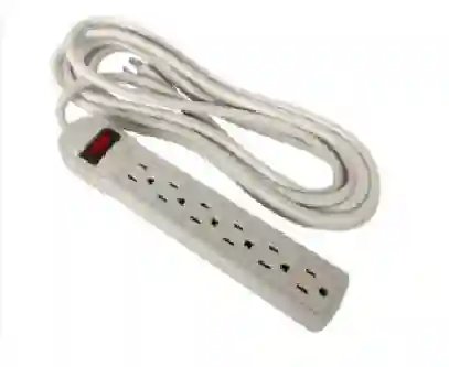 Multitoma De 6 Salidas Y Cable De 5 Metros