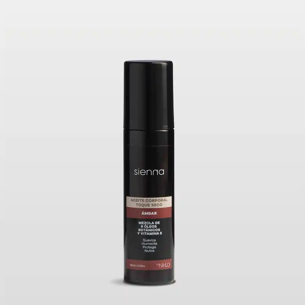 Aceite Corporal Toque Seco Ámbar Sienna 150ml