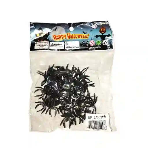 Hallo Araña Paquete X 30 Negra
