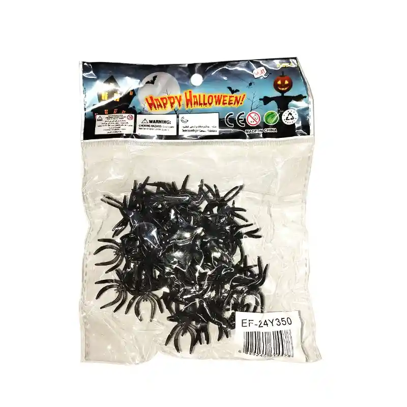 Hallo Araña Paquete X 30 Negra
