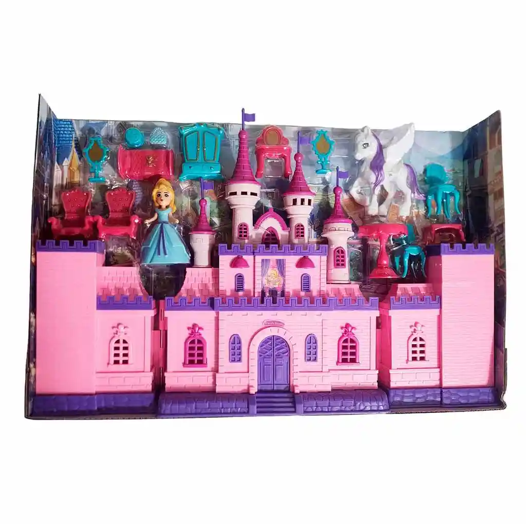 Castillo Reina Unicornio Accesorios Muebles Juguete Niñas