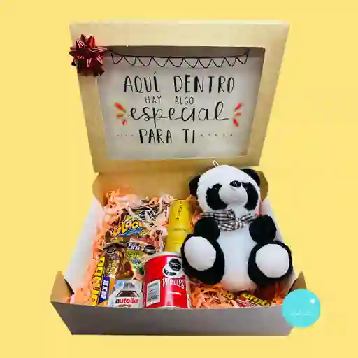Regalo Detalle Sorpresa De Aqui Hay Algo Especial Para Ti Con Panda