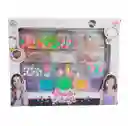 Set Kit Para Hacer Pulseras Collares Anillos Multicolor Niña