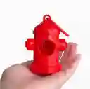 Portabolsas / Dispensador De Bolsas Hidrante Rojo