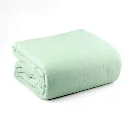 Cubrecama Expressions Montana 90gr Sencillo Verde 100% Microfibra