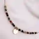 Collar Mix Piedras Agata Multicolor