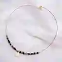 Collar Mix Piedras Agata Multicolor
