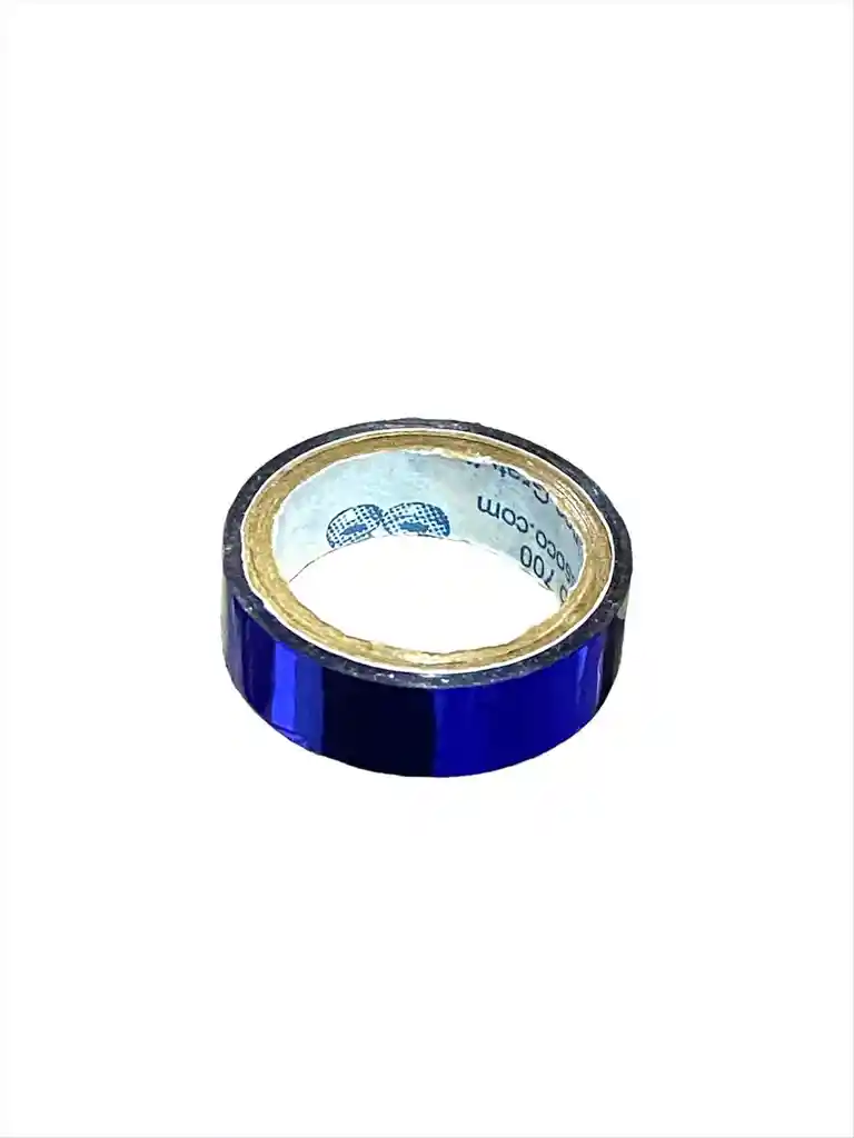 Cinta Adhesiva Azul Metalizada Pequeña