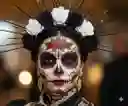 Diadema Flores Catrina Disfraz Frida Balaca Flores