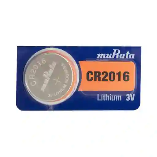 Batería Pila De Boton Alcalina Murata Cr2016