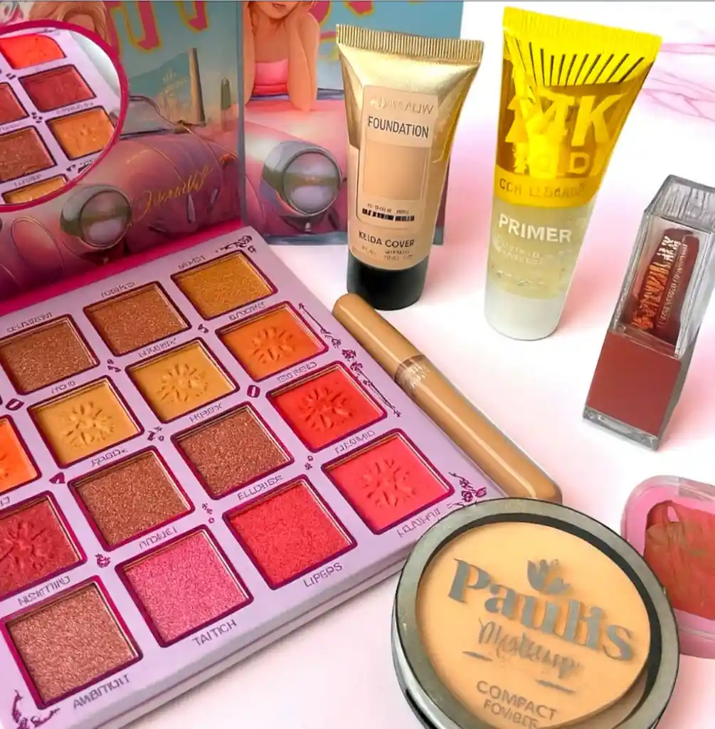 Kit Maquillaje-- Amor Y Amistad