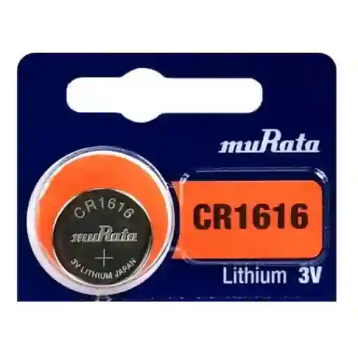 Batería Pila Alcalina De Botón Murata Cr1616