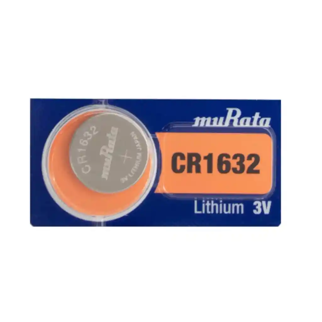 Batería Pila Alcalina De Botón Murata Cr1632