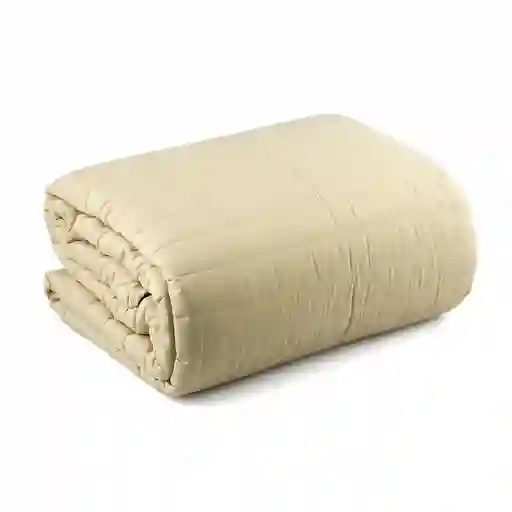 Cubrecama Expressions Montana 90gr King Caqui 100% Microfibra