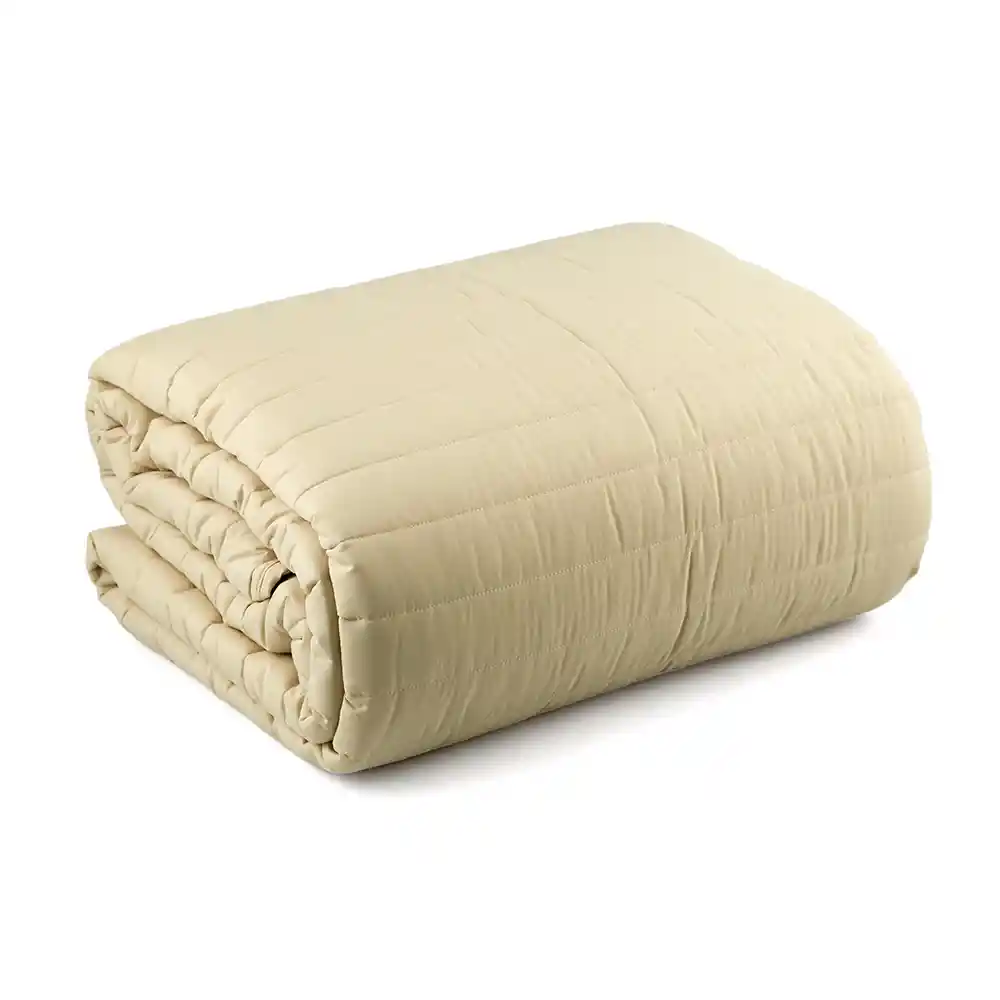 Cubrecama Expressions Montana 90gr King Caqui 100% Microfibra