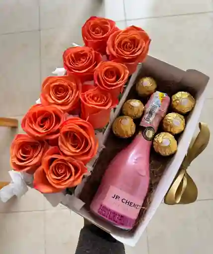 Flores Ferrero Y Licor