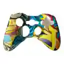 Silicona Protectora Diseño + 2 Grip Compatible Control Xbox 360