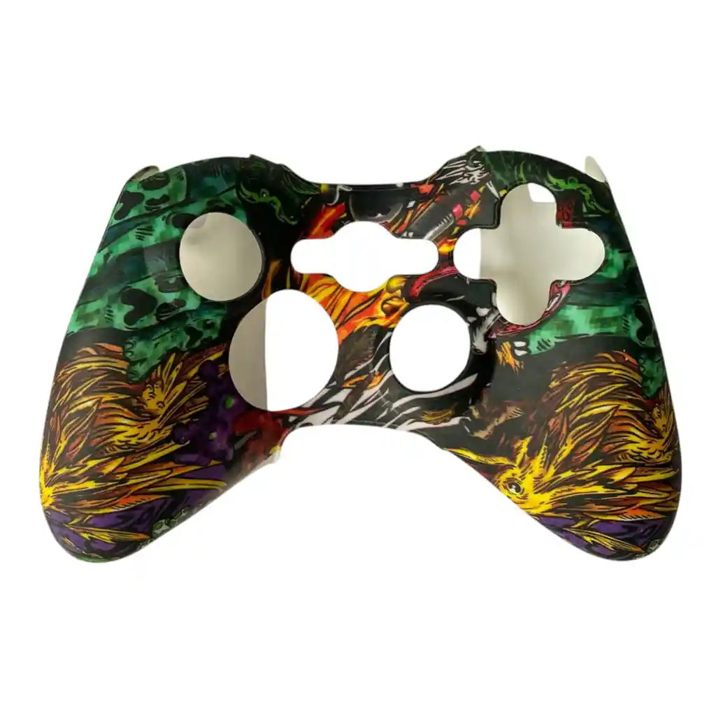 Silicona Protectora Diseño + 2 Grip Compatible Control Xbox 360