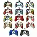 Silicona Protectora Diseño + 2 Grip Compatible Control Xbox 360