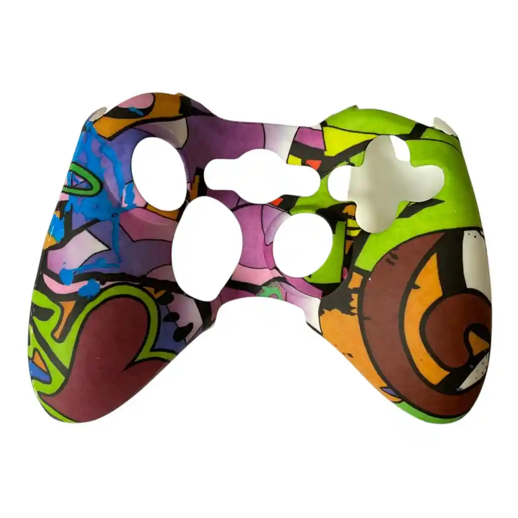 Silicona Protectora Diseño + 2 Grip Compatible Control Xbox 360