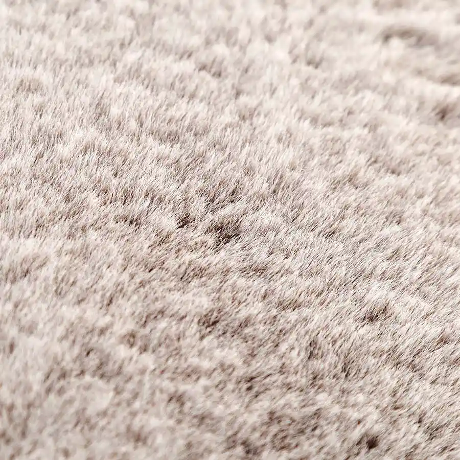 Tapete Expressions Fur 80x50cm Gris Claro Poliester
