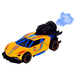 Carro Deportivo Carrera Racing Efecto Humo Juguete + Bateria