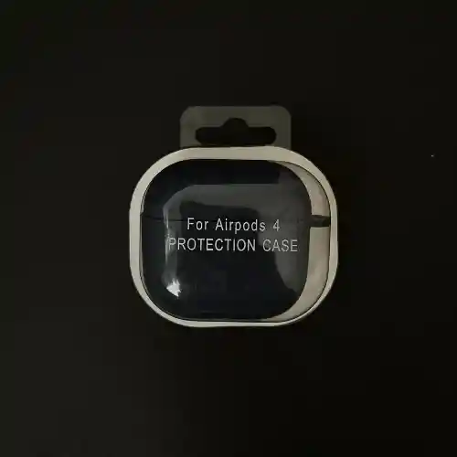 Funda Para Airpods Serie 4 - Azul Oscuro