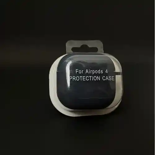Funda Para Airpods Serie 4 - Azul Oscuro
