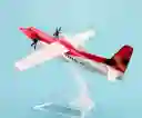 Avion Pequeño Metalico Acero Coleccionable De Avianca Fk-50 16cm