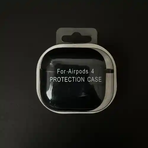 Funda De Airpods Serie 4 - Negro