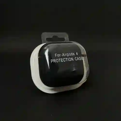 Funda De Airpods Serie 4 - Negro