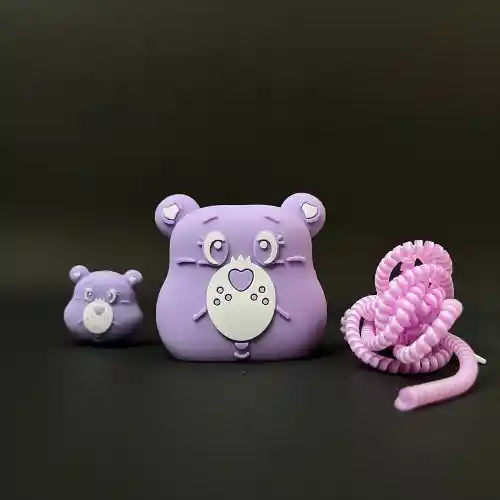 Funda De Cargador Iphone 25w Y 20w Osito