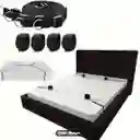 Set Bondage Pasion Atadura A Cama Esposas