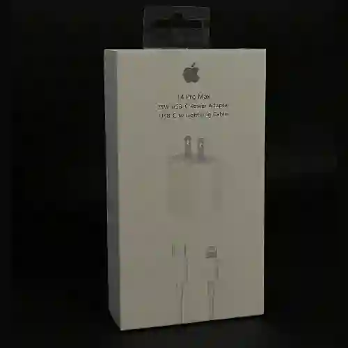 Cargador Carga Rapida De Iphone Completo 25w