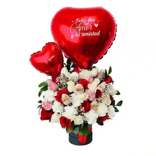 Arreglo Floral Premium Amor Y Amistad