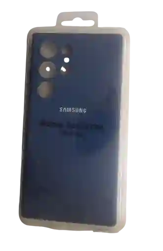 Forro Silicone Case Samsung S24 Ultra Azul Acero