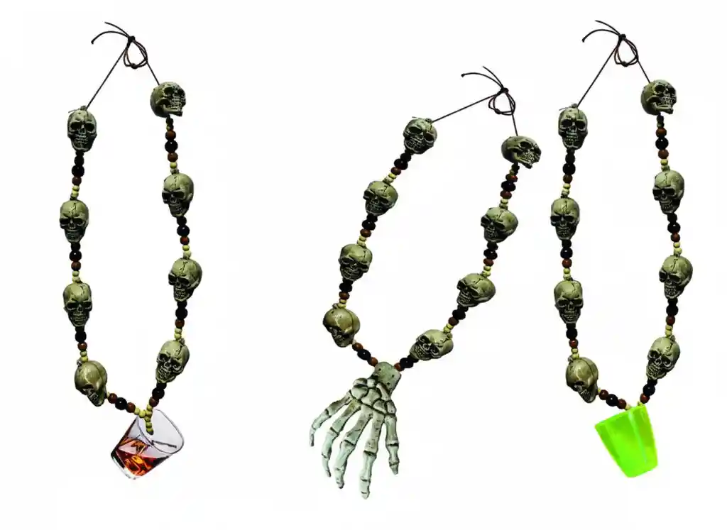 Collar Halloween Calavera V02