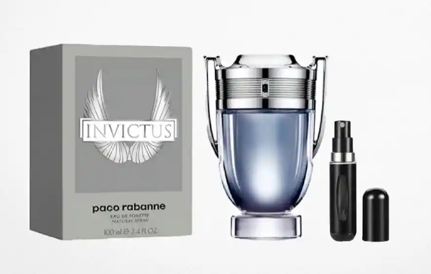 Invictus 1.1 + Perfumero | Fragancia Para Caballero Amaderada Acuática Con Toque Fresco