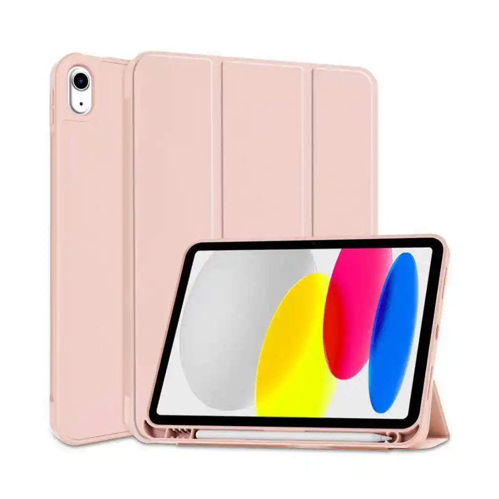 Estuche Smart Case Ipad 10a Generación 10.9 Rosado