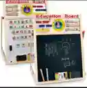 Tablero Didactico 2 En1 Doble Cara Fichas Magneticas.