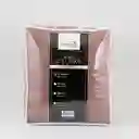 Cobija Expressions Flannel-sherpa Sencillo 150x220cm Rose Poliester