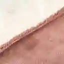 Cobija Expressions Flannel-sherpa Sencillo 150x220cm Rose Poliester