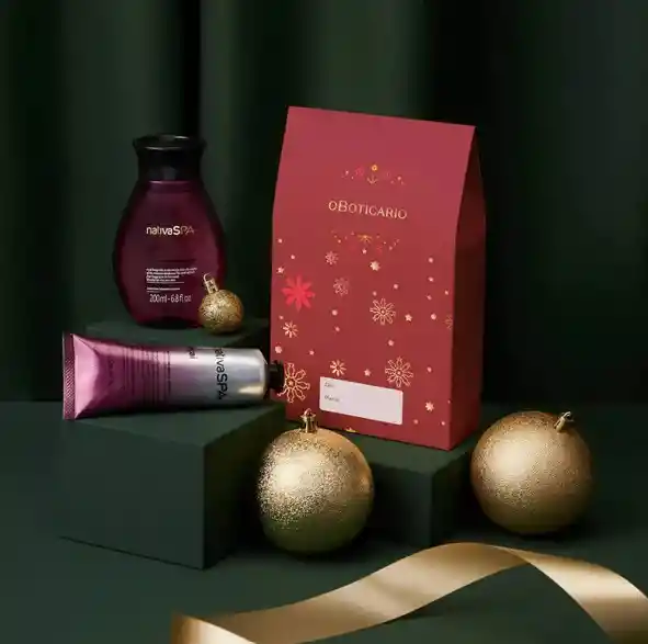 Kit De Regalo De Belleza De Mujer Nativa Aceite Y Crema Spa Acai