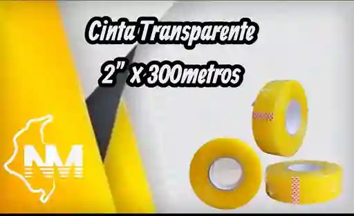Cinta Transparente 2" ×300metros