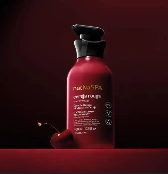 Loción Hidratante Corporal Cereza Roja 400ml Nspa Nspa
