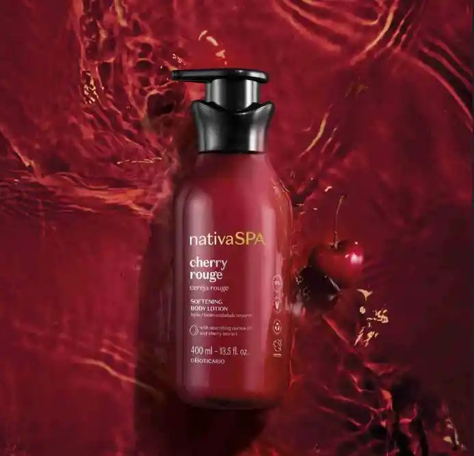 Loción Hidratante Corporal Cereza Roja 400ml Nspa Nspa