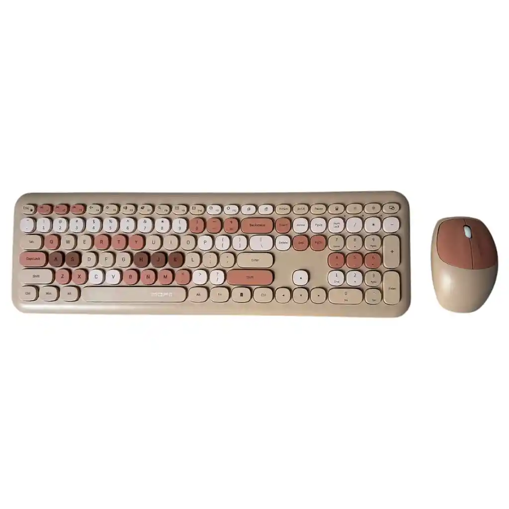 Combo Inalámbrico Teclado Y Mouse Mofii 666 Negro/gris