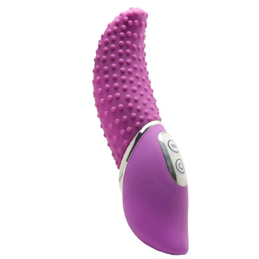 Lengua Vibrador Flora Morado