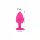 Plug Anal Silly Fucsia Joya Roja