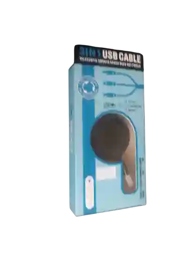 Cable 3 En 1 Telescópico Usb Para Iphone, Tipo C Y Micro Usb (v8)